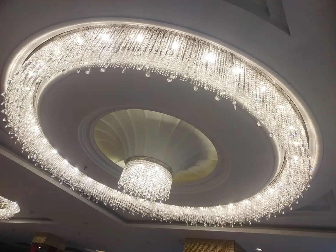 Chandelier After Cleaning